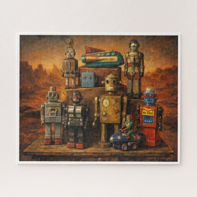 PUZZLE APPEL NOMINAL POUR ROBOTS SPATIAUX EN JOUETS SCI-F (Horizontal)