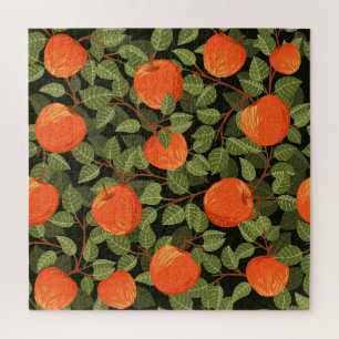 Puzzle Apple Harvest : Feuilles verts Vintages