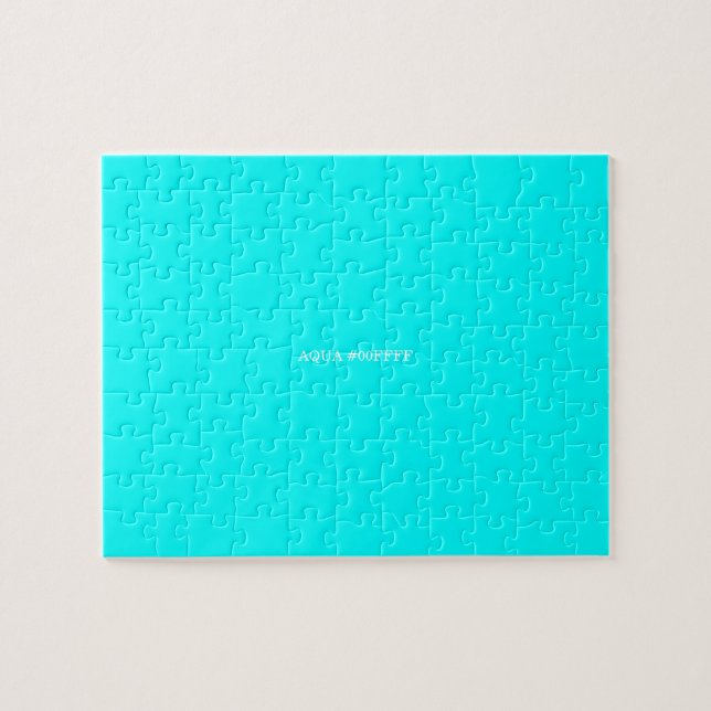 Puzzle aqua (Horizontal)