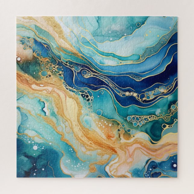 Puzzle aquarelle Agate (Vertical)