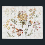 Puzzle Aquarelle Automne Fleur sauvage Floral Art<br><div class="desc">Aquarelle Automne Fleur sauvage Floral Art Puzzle</div>