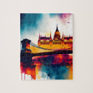 Puzzle Aquarelle Budapest