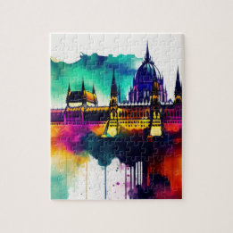 Puzzle Aquarelle Budapest