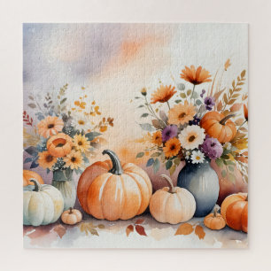 Puzzle Aquarelle célébrant la chute