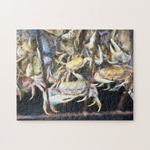 Puzzle Aquarelle Crabes Crawling Pastel