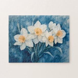 Puzzle Aquarelle Daffodil Peinture