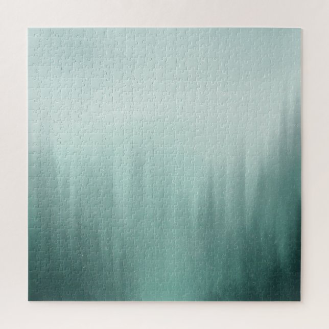 Puzzle Aquarelle Forêt À feuillage persistant en peinture (Vertical)