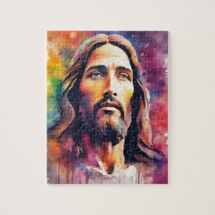 Puzzle Aquarelle Jésus
