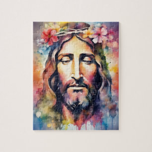 Puzzle Aquarelle Jésus