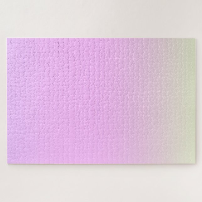 Puzzle Aquarelle moderne colorée Rainbow dégradé (Horizontal)