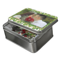 Aquarelle moderne Vert Mariage Photo