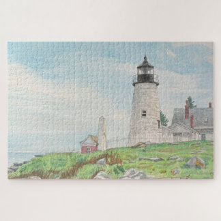 Puzzle aquarelle Pemaquid Point 1014 pièces