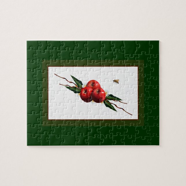 Puzzle Aquarelle Rouge (Horizontal)