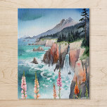 Puzzle Aquarelle Serene Fleur sauvage du paysage côtier<br><div class="desc">Détendez-vous et détendez-vous avec ce puzzle serein qui présente un paysage côtier aquarellé et des fleurs sauvages dynamiques. Échappez à la beauté apaisante de la côte en vous rassemblant dans ce décor paisible,  parfait pour les amateurs de puzzle et les amoureux de la nature !</div>