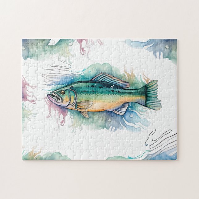 Puzzle - Aquarelle série : basse (Horizontal)