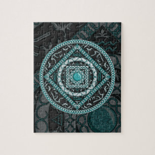 Puzzle Aquarius Mandala