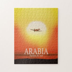 Puzzle Arabie "Voyage en avion"