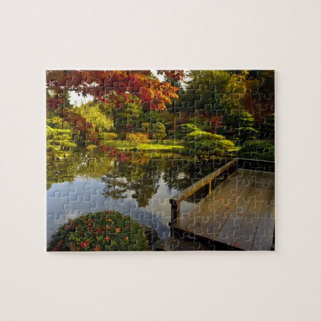 Puzzle Arboretum, Jardin Japonais, Seattle, Washington, (Horizontal)