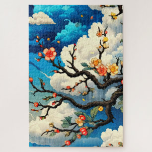 Puzzle Arbre à fleurs