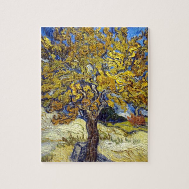 Puzzle Arbre aux mûres de Van Gogh Impressionnisme Art (Vertical)