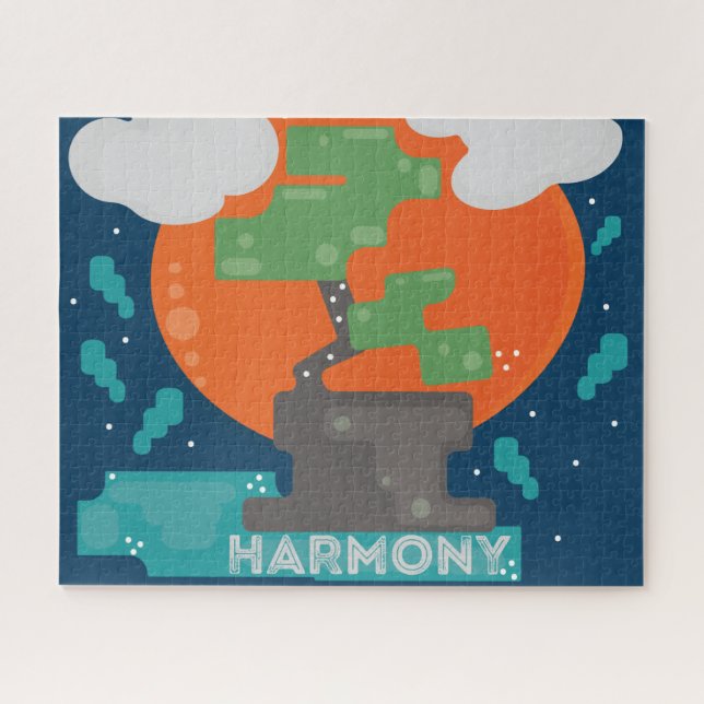 Puzzle Arbre Bonsaï Harmony Pixel Gamer (Horizontal)