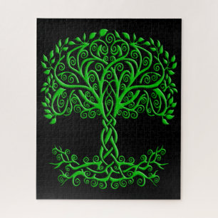 Puzzle Arbre Celtique Vert De Vie