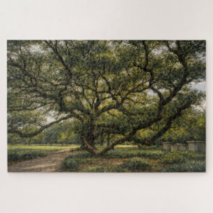 Puzzle Arbre de la vie du Sud Art de chêne vivant Puz