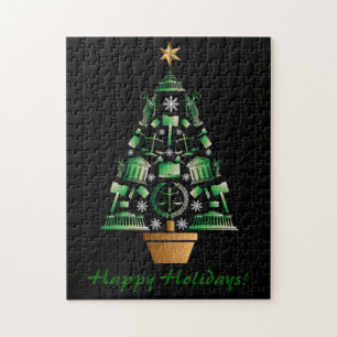 Puzzle Arbre de Noël de l'avocat du procureur