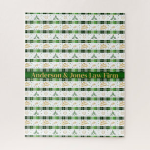 Puzzle Arbre de Noël de l'avocat - Scales de justice