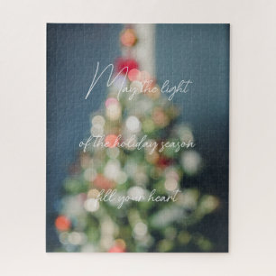 Puzzle Arbre de Noël de style vintage