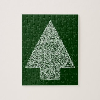 Puzzle Arbre de Noël moderne