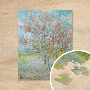 Puzzle Arbre de pêche à fleurs   Vincent van Gogh