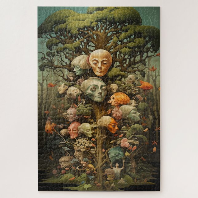 Puzzle Arbre de Têtes (Vertical)