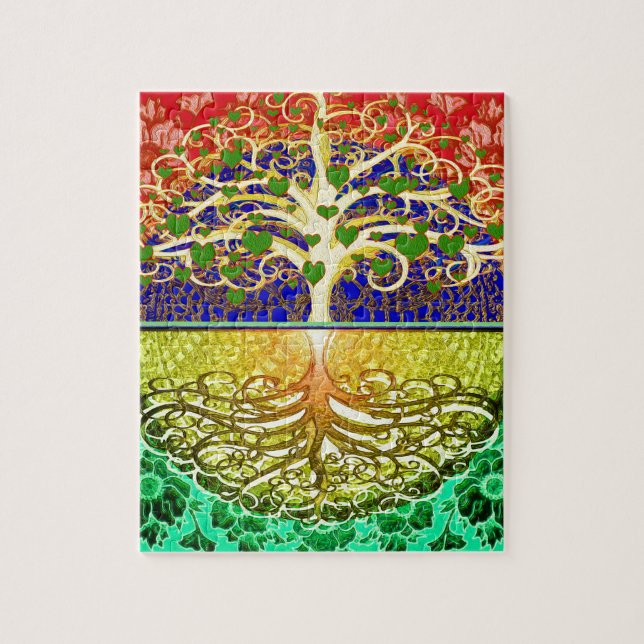 Puzzle Arbre de vie Coeur (Vertical)