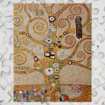 Puzzle Arbre de vie de Gustav Klimt, Art Nouveau stylisé<br><div class="desc">Arbre de vie (1905-1911) de Gustav Klimt. L'Arbre de Vie est une peinture vintage de l'Art Nouveau représentant l'arbre de la connaissance qui remet en question l'oiseau noir de proie, symbole de la mort. Le cycle de vie normal tel que compris par Freud et Klimt. Le Stoclet Frieze est une...</div>