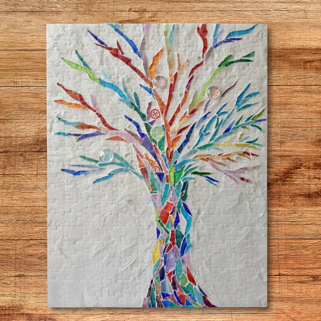 Puzzle Arbre de Vie Mosaïque Arc-en-Ciel (Créateur téléchargé)
