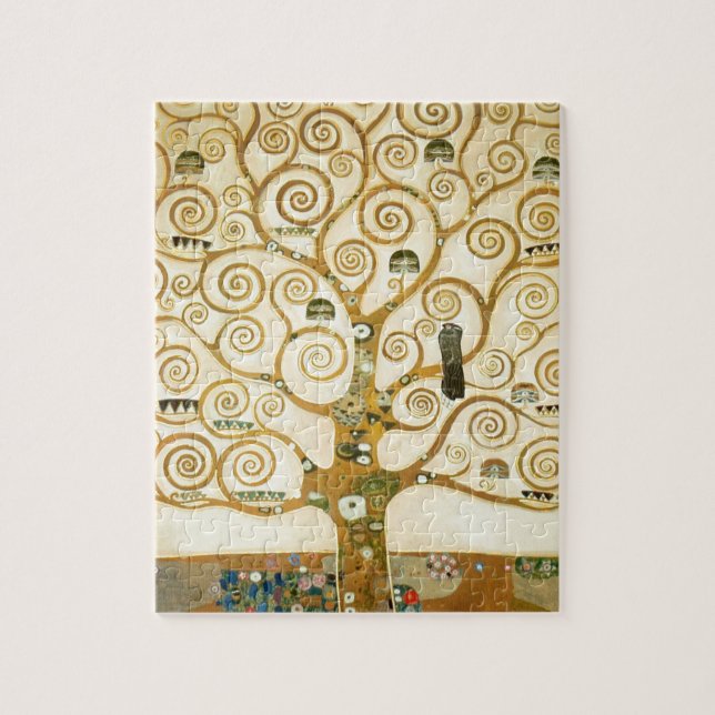Puzzle Arbre de Vie par Gustav Klimt (Vertical)