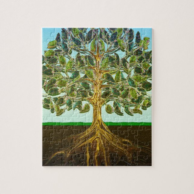 Puzzle Arbre de vie Plaisirs simples de la vie (Vertical)
