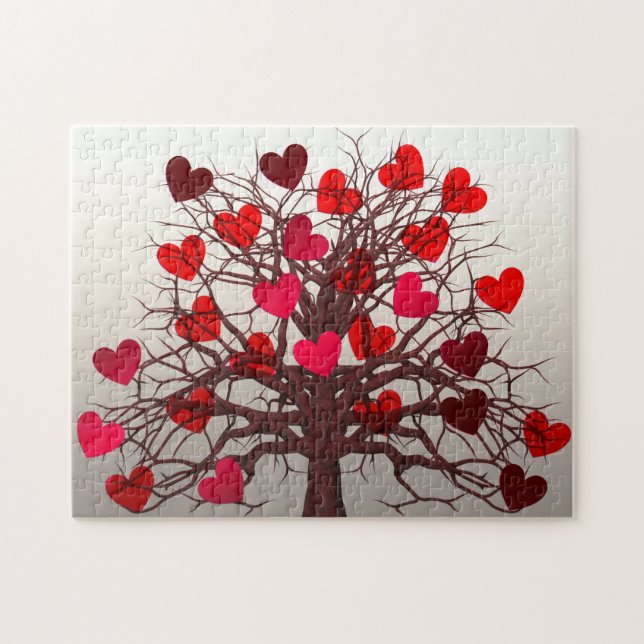 Puzzle Arbre des coeurs (Horizontal)