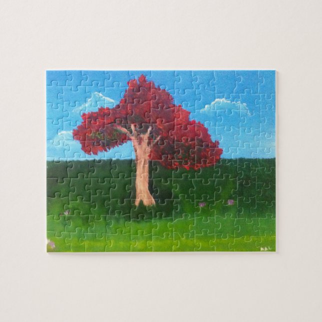 Puzzle Arbre flamboyant (Horizontal)
