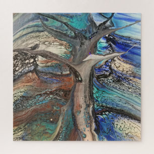 Puzzle arbre sauvage Abstrait