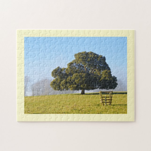 Puzzle Arbre sous le soleil d'hiver (Horizontal)