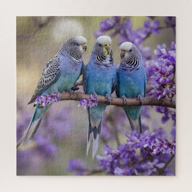 Puzzle Arbre Top Chatter : Les Épouses Bleues Dans L'Arbr (Vertical)