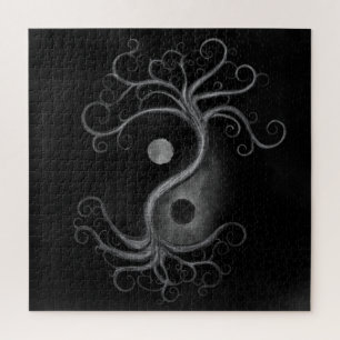 Puzzle Arbre Yin Yang Swirl