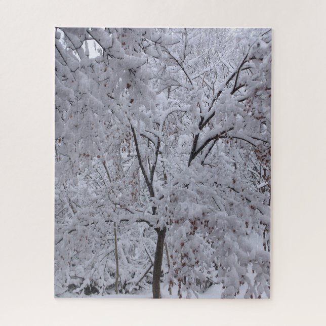 Puzzle Arbres à neige (Vertical)