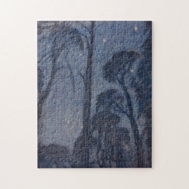 Puzzle Arbres à Twilight (par Edward Robert Hughes) (Vertical)