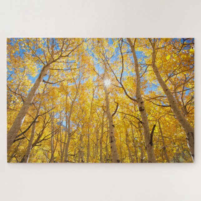 Puzzle Arbres d'Aspen | Sierra Nevada Mountains, CA (Horizontal)