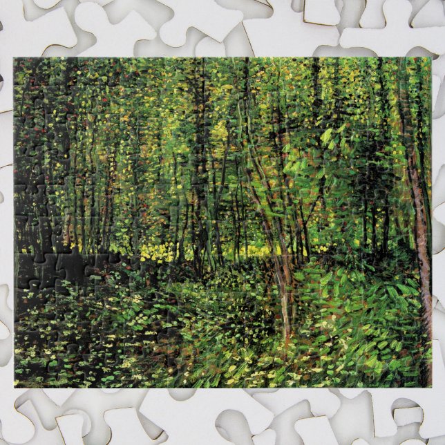 Puzzle Arbres et sous-bois par Vincent van Gogh (Créateur téléchargé)