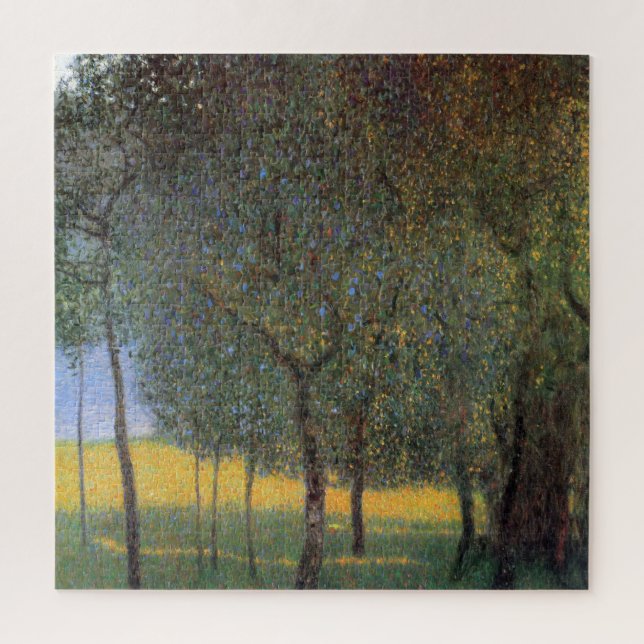 Puzzle Arbres fruitiers, Gustav Klimt (Vertical)