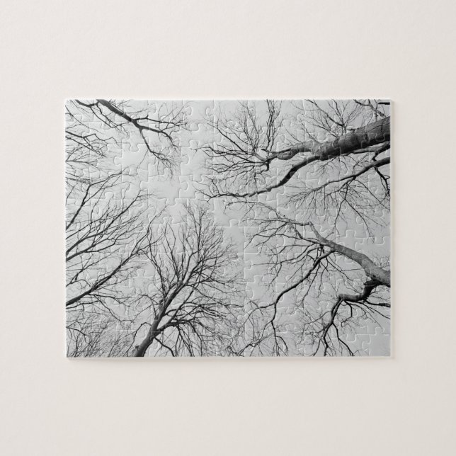 Puzzle Arbres sans feuilles en bois de Thiepval (Horizontal)